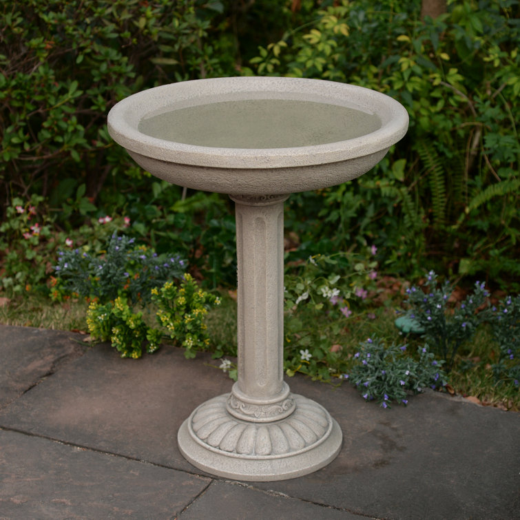 Charlton Home® Bowl & Stand Bird Baths Wayfair